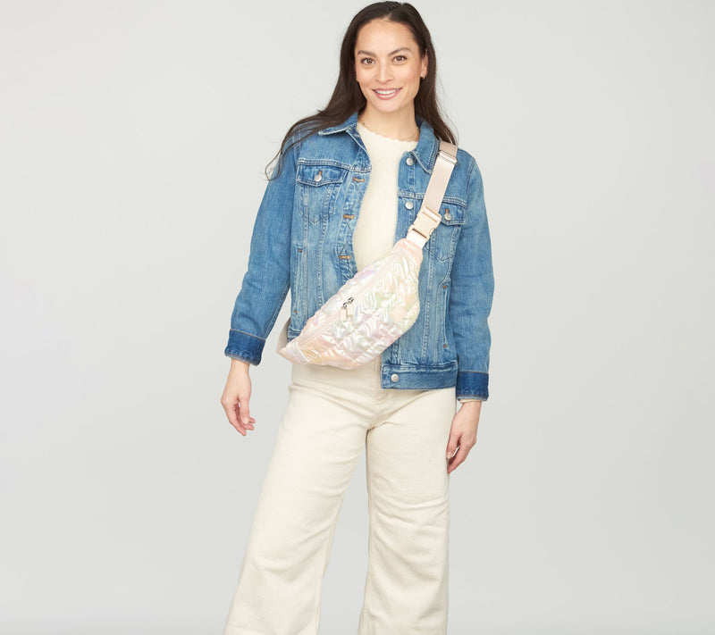 "As Is" IHKWIP Cloud Quilt Sling Crossbody — View 6