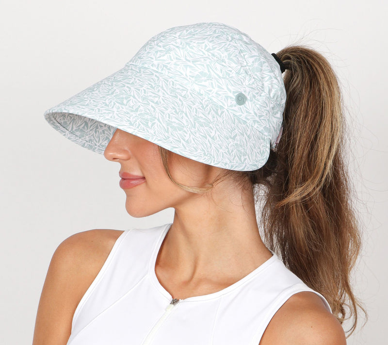 PONYFLO Ponytail Sunblocker Cap with UPF 50+ Protection — View 19