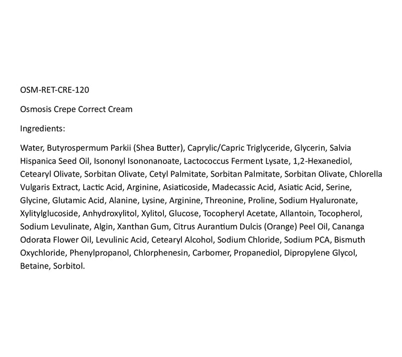 Osmosis Crepe Correct Cream — View 3