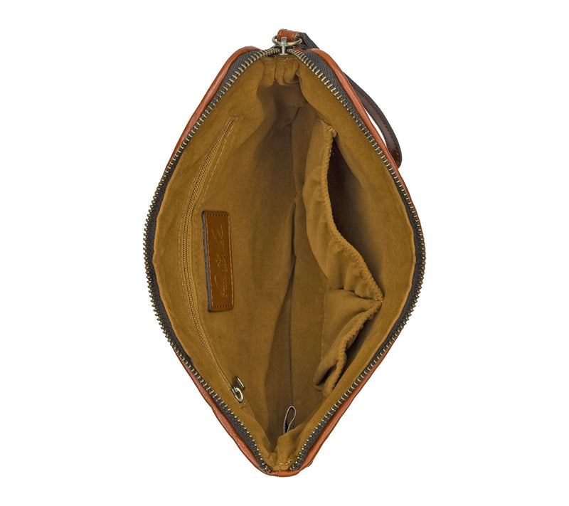 Patricia Nash Leisha Wristlet - Hand Stained Woven — View 3