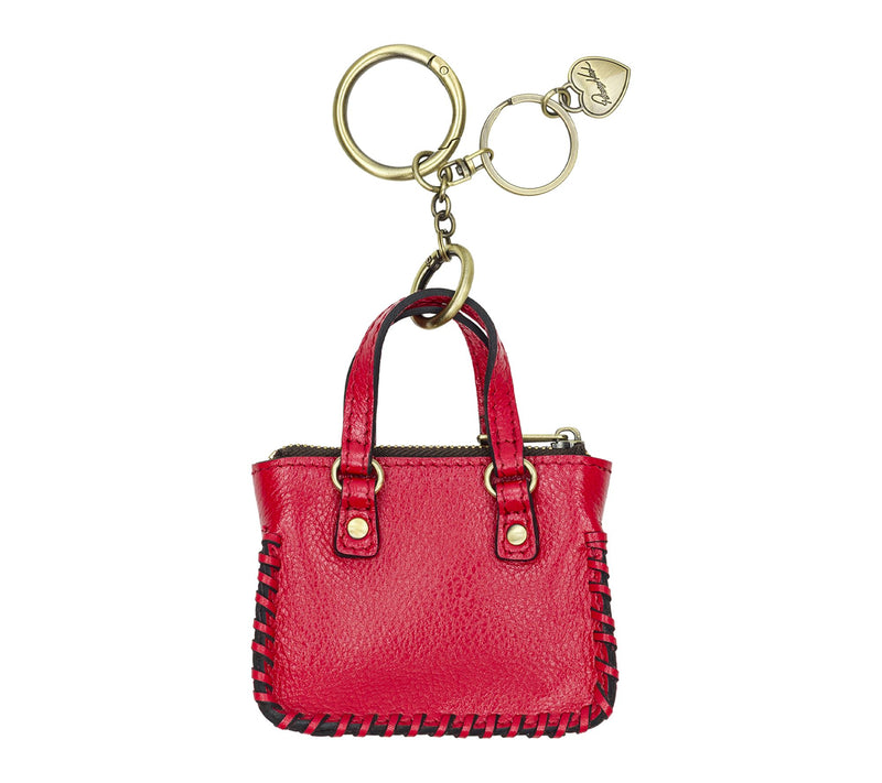 Patricia Nash Micro Brenna Bag Charm - Rugged Natural Grain — View 2