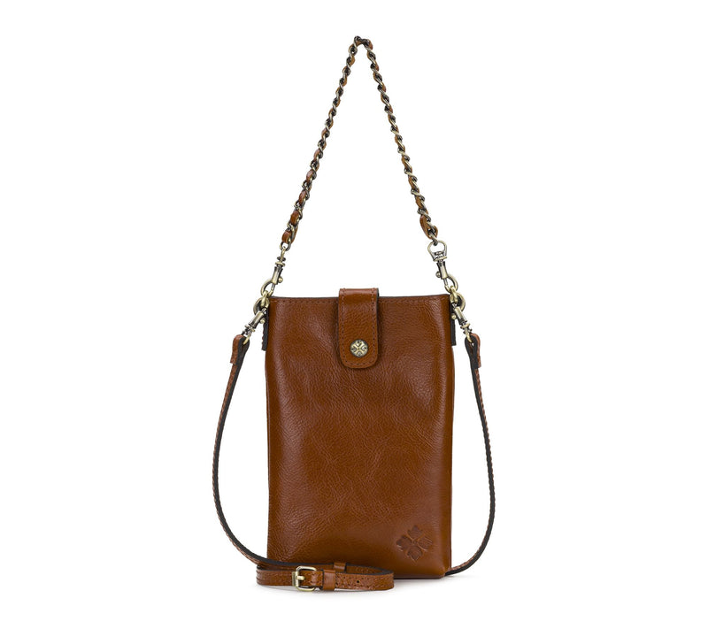 Patricia Nash Leontine Crossbody - Rugged Natural Grain — View 9