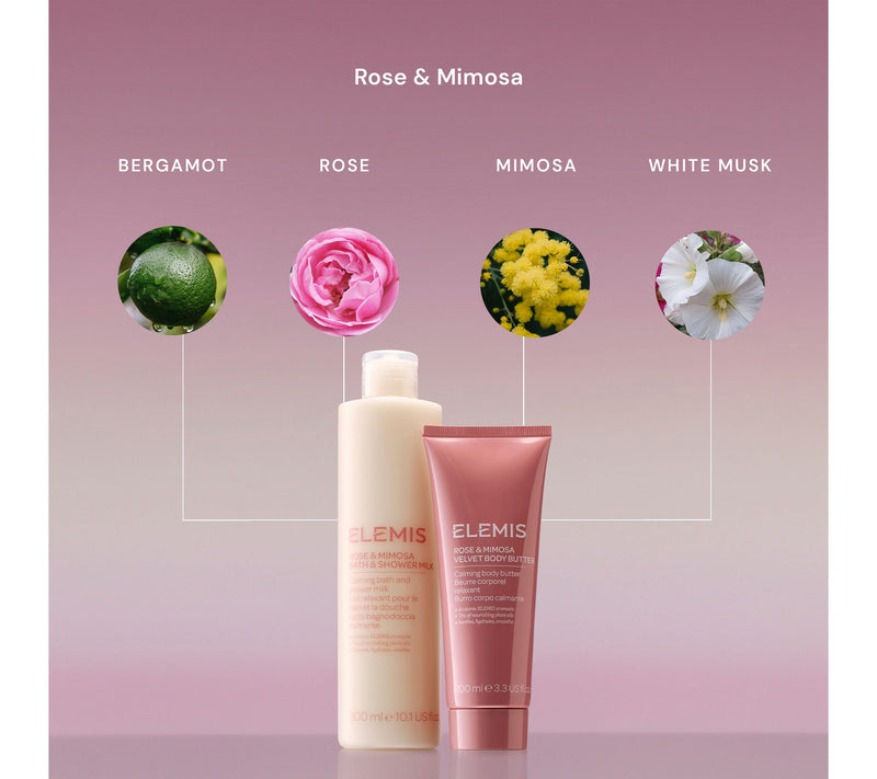 ELEMIS Bath & Shower Milk & Body Butter 2pc Choice Of — View 4