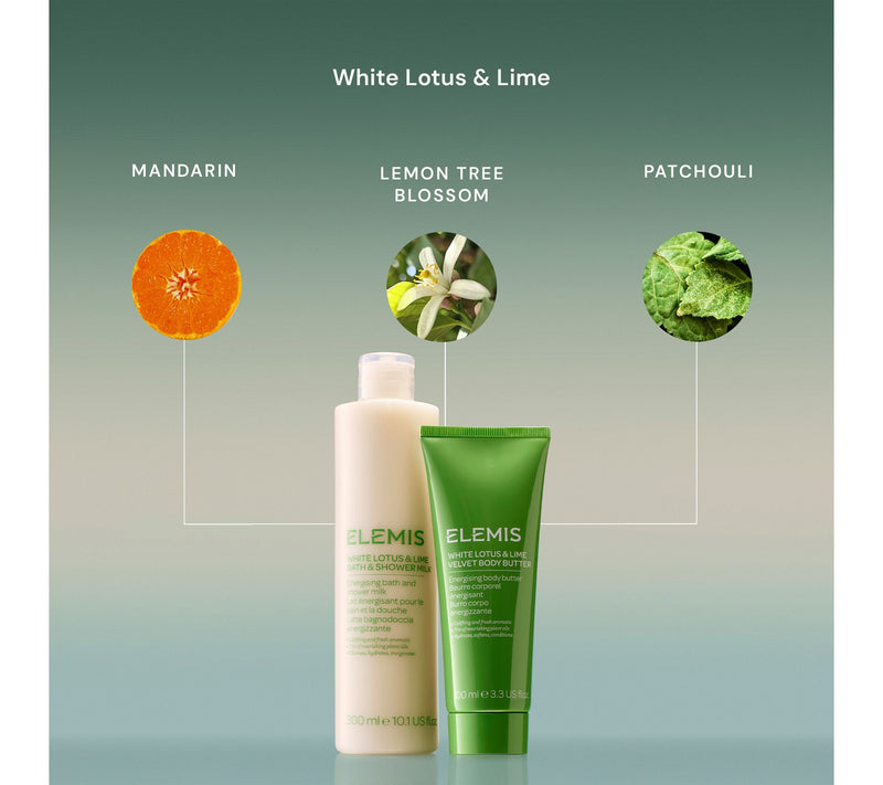 ELEMIS Bath & Shower Milk & Body Butter 2pc Choice Of — View 3