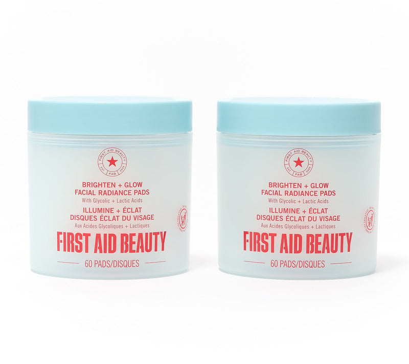 First Aid Beauty 60ct Facial Radiance Pads Duo — Main view