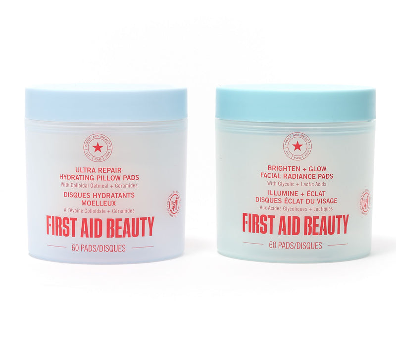 First Aid Beauty 60ct Facial Radiance + Pillow Pads Set — Main view