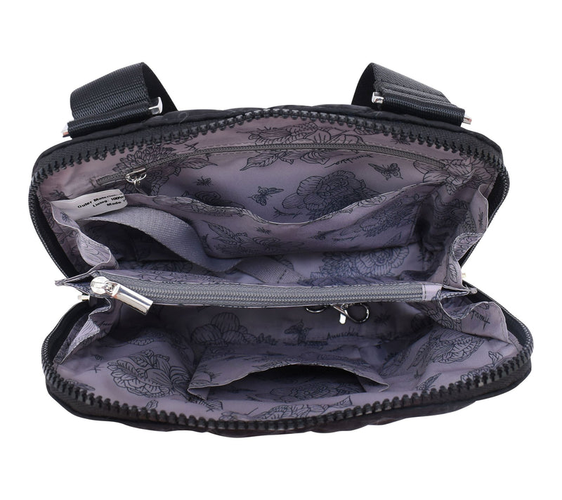 Anuschka Wanderlust Quilted Fabric Crossbody — View 3