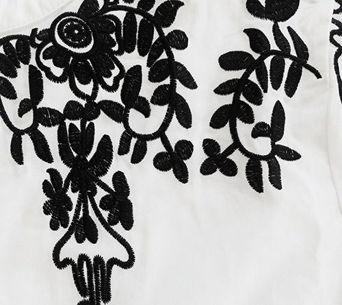 Nikki Lund Veronique Embroidered Blouse — View 6