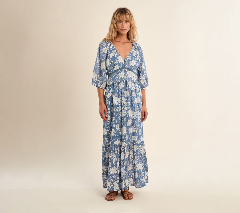 Molly Bracken Maxi Floral Dress — Main view