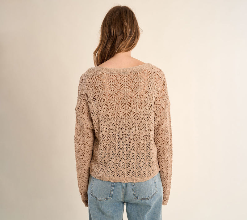 Molly Bracken Crochet Cardigan — View 2