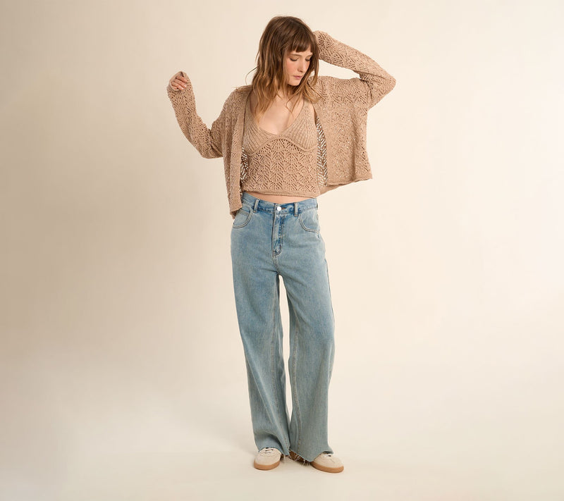 Molly Bracken Crochet Cardigan — View 3