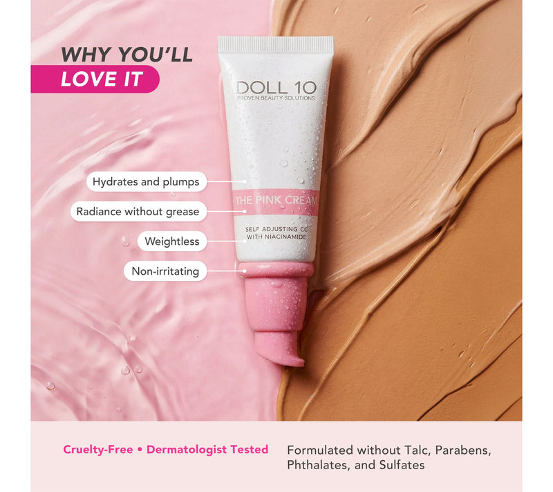 Doll 10 Color Correcting Pink Cream — View 2