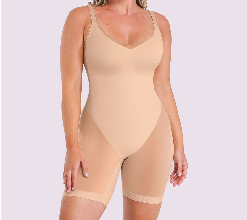 Shapellx BOOT-YEAH MeshSmooth Butt-Lifting Bodysuit — View 3