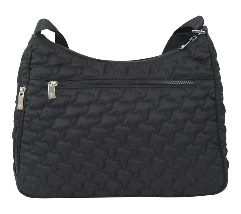 Anuschka Wanderlust Quilted Fabric Hobo — View 2