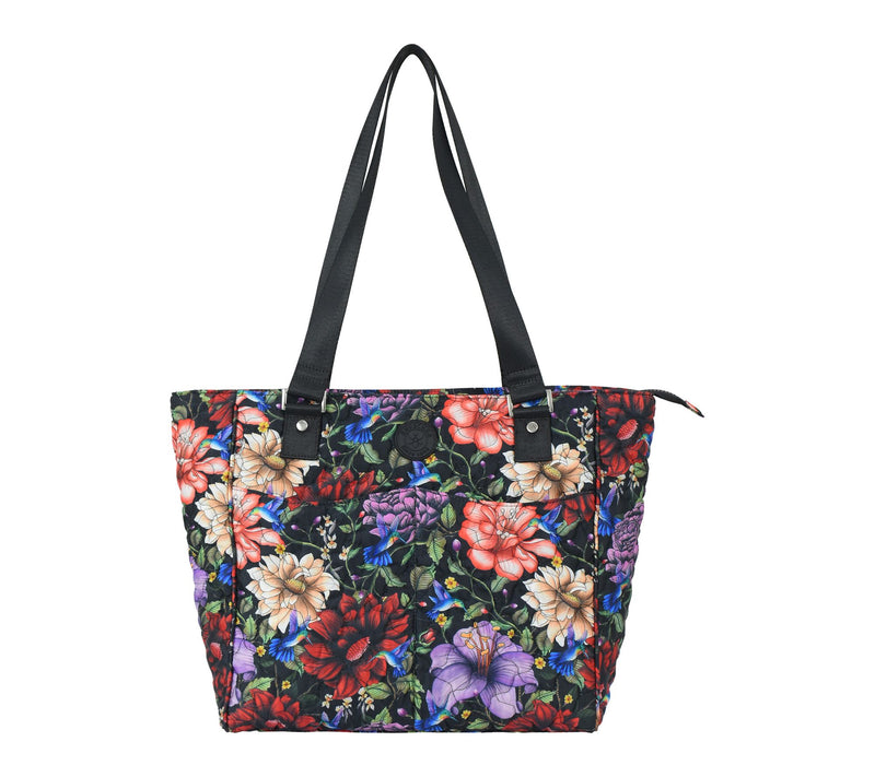 Anuschka Wanderlust Quilted Fabric Tote Bag — View 12