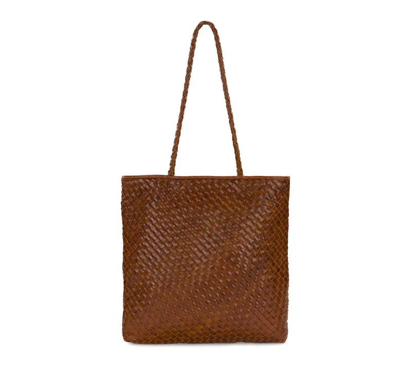 Patricia Nash Valence Tote - Hand Stained Woven — View 2