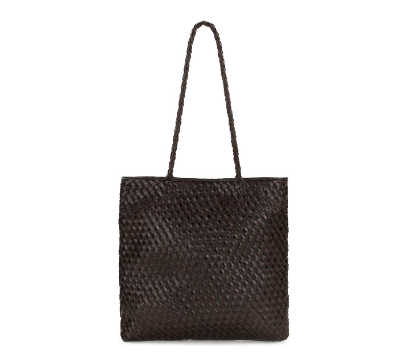 Patricia Nash Valence Tote - Hand Stained Woven — View 8