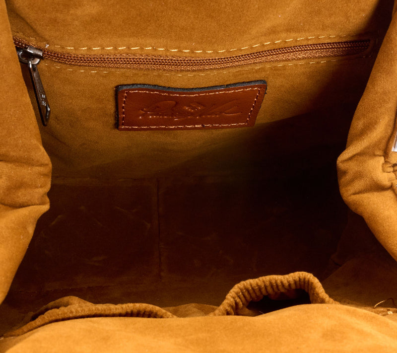 "As Is" Patricia Nash Komos Leather Frame Crossbody — View 3