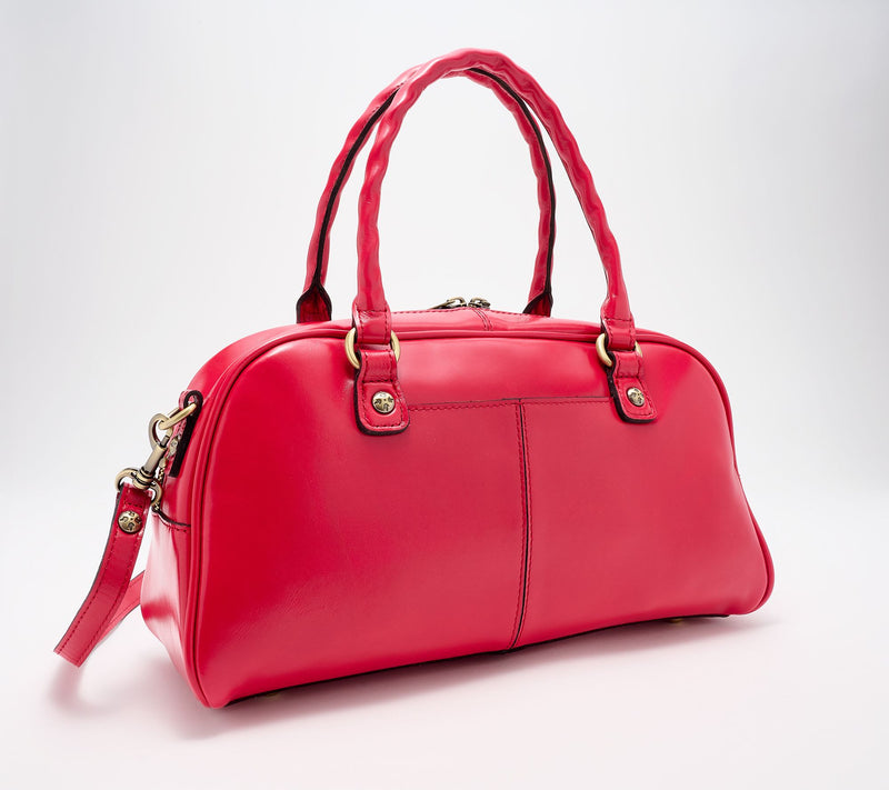 "As Is" Patricia Nash Pomezia Satchel with Charms — View 2