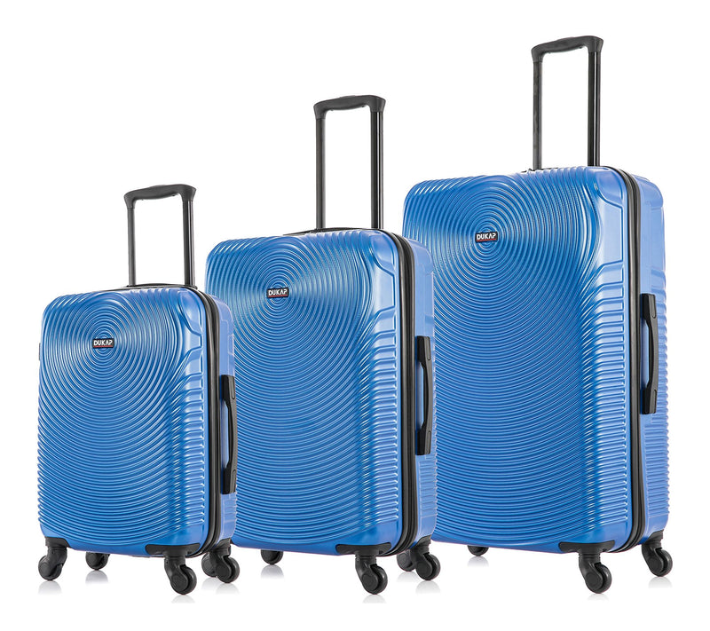 Dukap Inception Lightweight Ha rdside Spinner 3 Pc Luggage Se — View 13