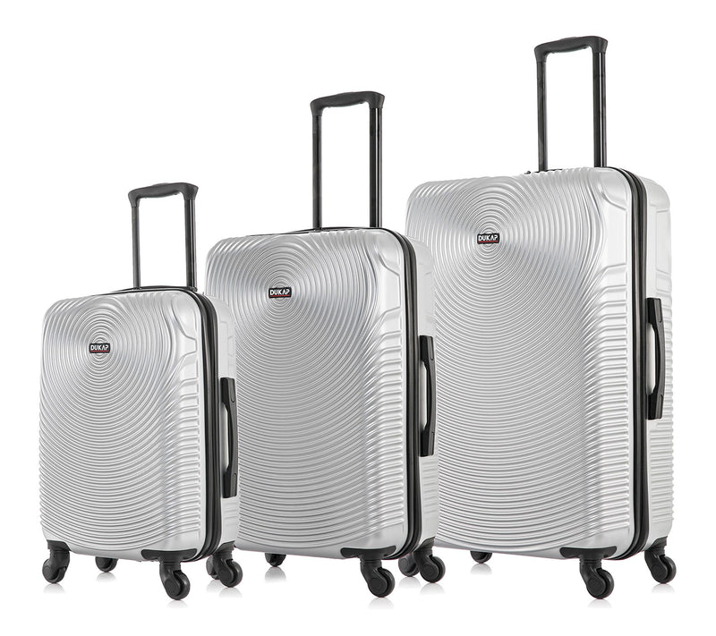 Dukap Inception Lightweight Ha rdside Spinner 3 Pc Luggage Se — View 16