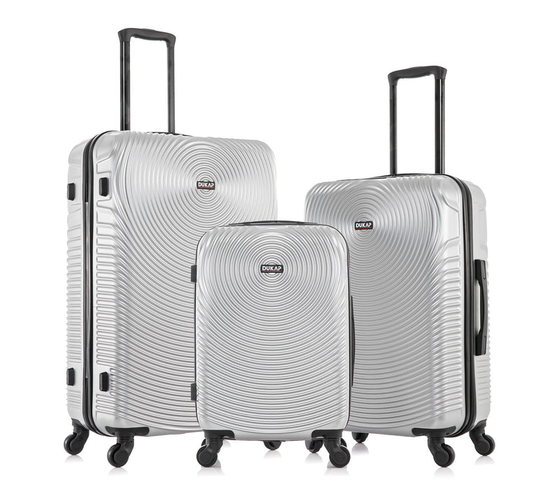 Dukap Inception Lightweight Ha rdside Spinner 3 Pc Luggage Se — View 8