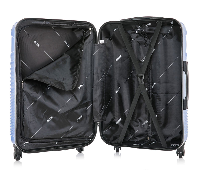 Dukap Inception Lightweight Ha rdside Spinner 3 Pc Luggage Se — View 5