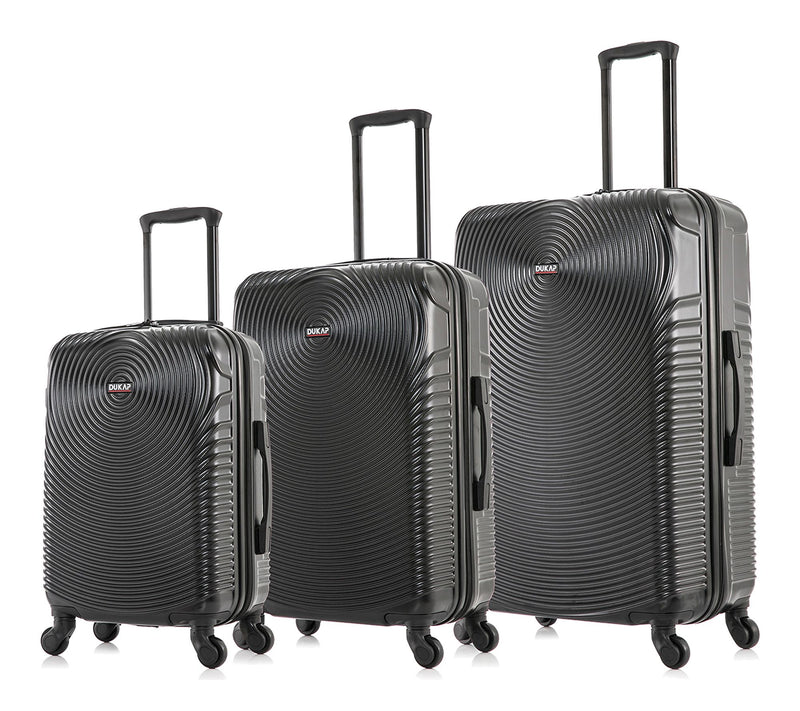 Dukap Inception Lightweight Ha rdside Spinner 3 Pc Luggage Se — Main view
