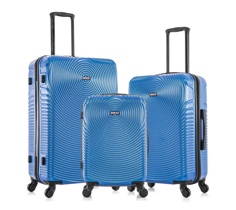 Dukap Inception Lightweight Ha rdside Spinner 3 Pc Luggage Se — View 6