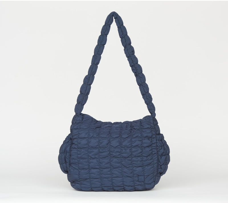 "As Is" IHKWIP Large Cloud Quilt COnvertible Shopper Tote — Main view