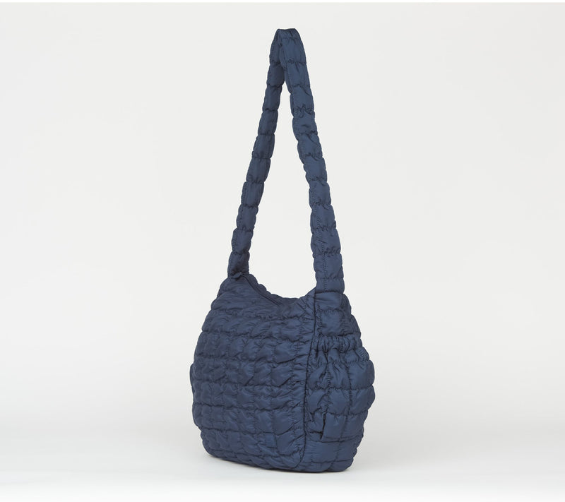 "As Is" IHKWIP Large Cloud Quilt COnvertible Shopper Tote — View 3