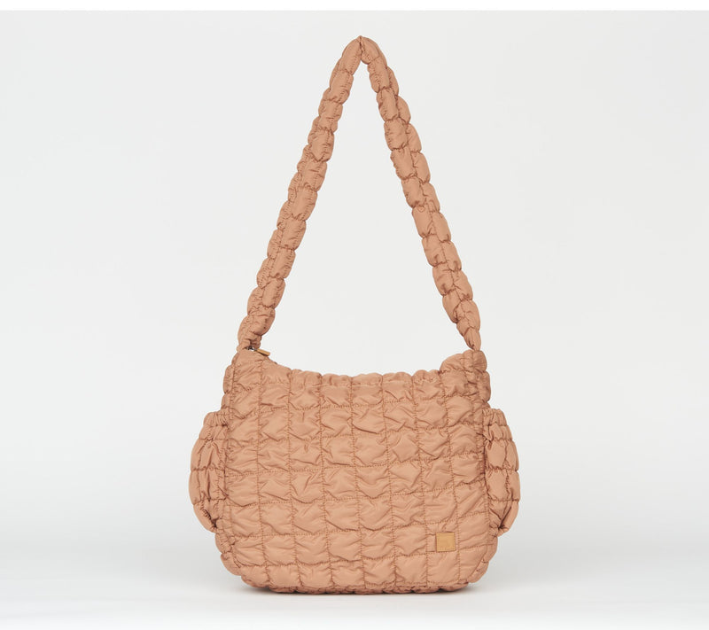 "As Is" IHKWIP Large Cloud Quilt COnvertible Shopper Tote — View 16