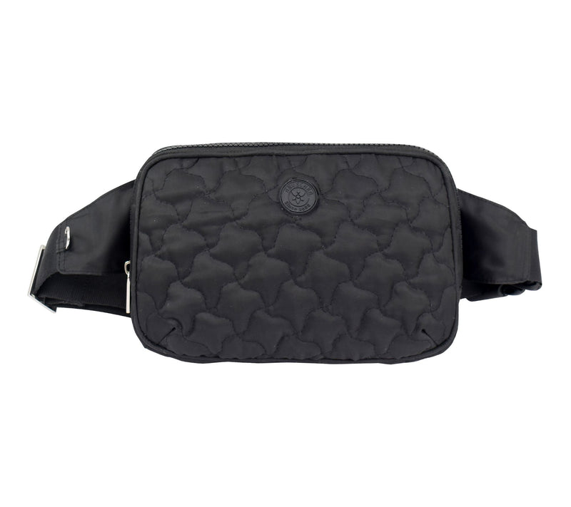 Anuschka Wanderlust Quilted Fabric Fanny Pack — Main view