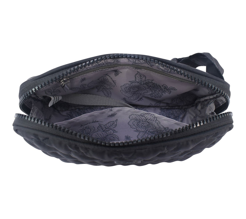 Anuschka Wanderlust Quilted Fabric Fanny Pack — View 3