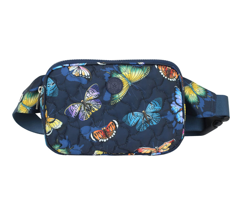 Anuschka Wanderlust Quilted Fabric Fanny Pack — View 16