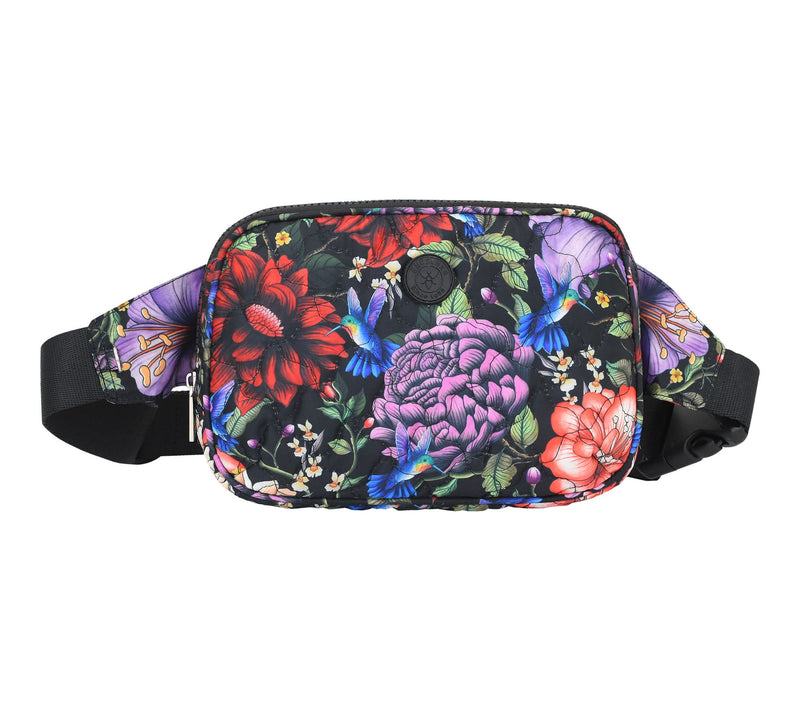 Anuschka Wanderlust Quilted Fabric Fanny Pack — View 17