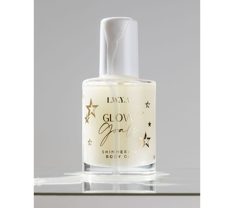 LWYA by Kim Gravel Glow Goals Shimmering Body Oil — View 2