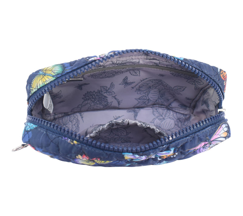 Anuschka Wanderlust Quilted Fabric Organizer Pouch — View 3