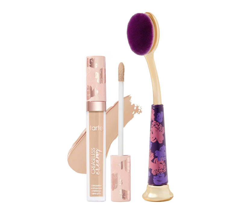 tarte creaseless cloudberry concealer with brush — View 20