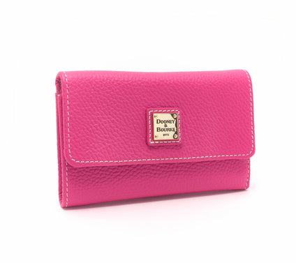 "As Is" Dooney & Bourke Lucca Leather Flap Wallet