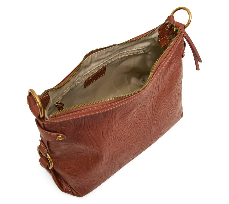 "As Is" American Leather Co. Russet Shoulder Bag — View 3