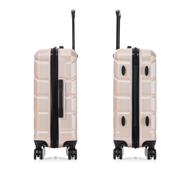 DUKAP Sense Lightweight Hardside Spinner 24in Luggage — View 5