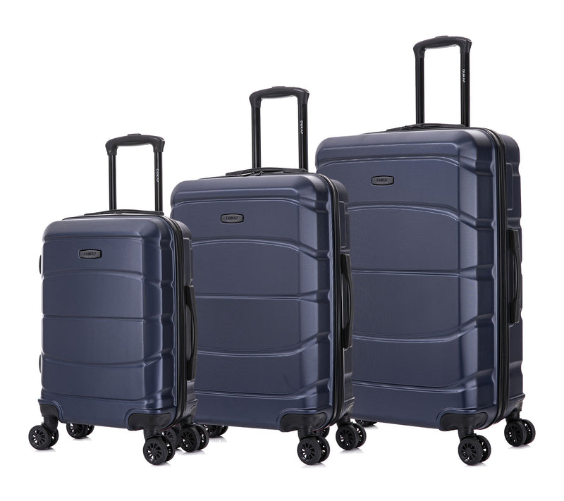 DUKAP Sense Lightweight Hardside Spinner 3-Piece Luggage Set — View 13