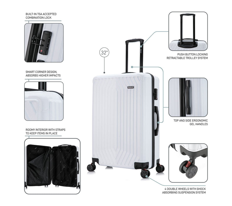 Dukap Stratos Lightweight Hardside 28in SpinnerLuggage — View 4