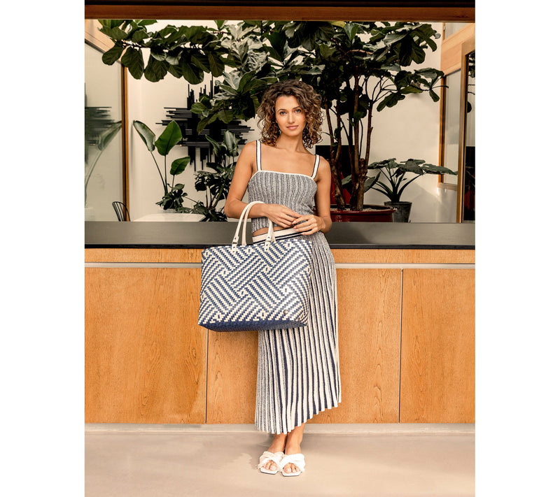 Handed By Claire Recycled Plastic Shopper — View 3
