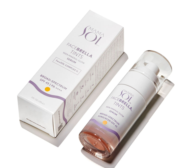 Mama Sol FACEBRELLA Tints 100% Mineral Glow Serum SPF 45 — Main view