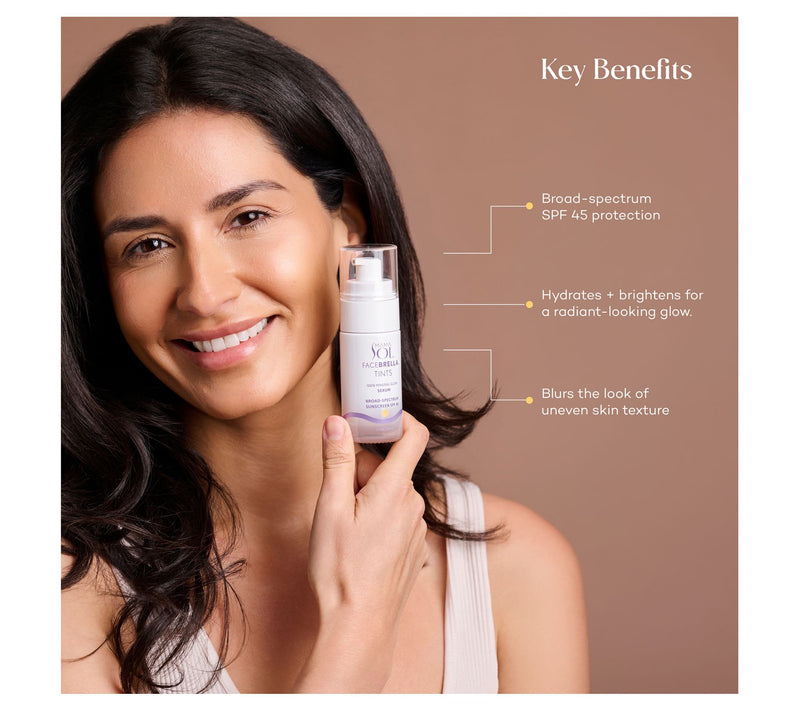 Mama Sol FACEBRELLA Tints 100% Mineral Glow Serum SPF 45 — View 4