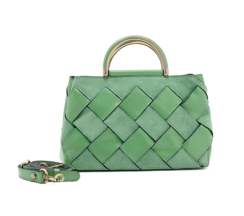 "As Is" Patricia Nash Leather Novara Satchel — View 9