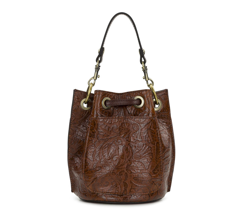 Patricia Nash Volania Drawstring - Brazilian Supple Tooled — View 2