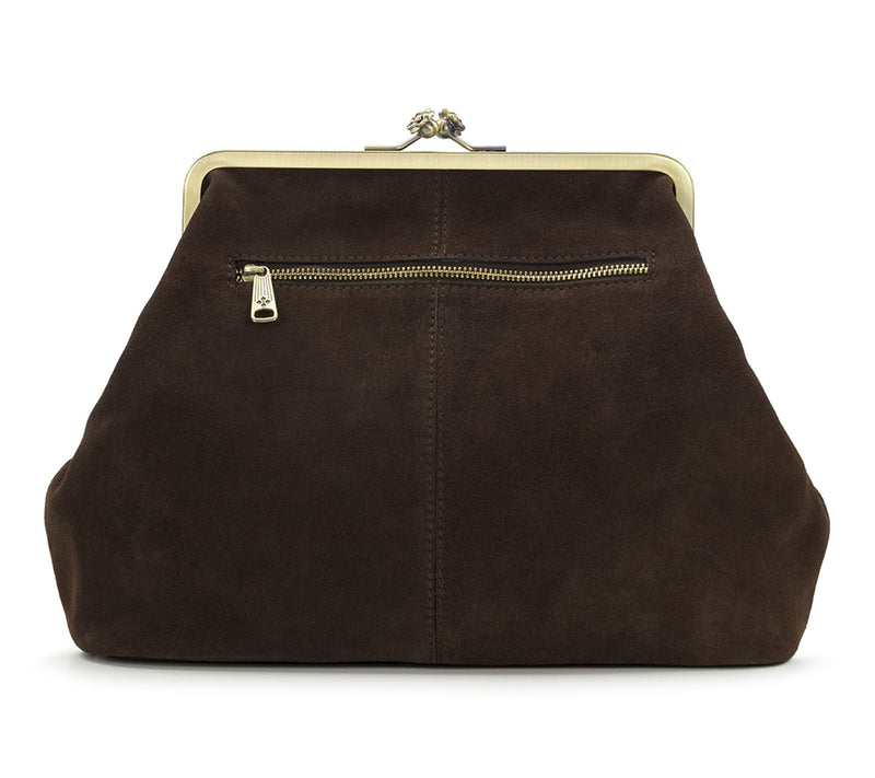 Patricia Nash Vivienne Medium Frame Crossbody -Suede Leather — Main view